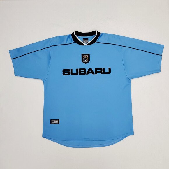 Coventry City Other - COVENTRY CITY Mens Large L Vintage Home Football Shirt Jersey 2001 - 2002 Subaru